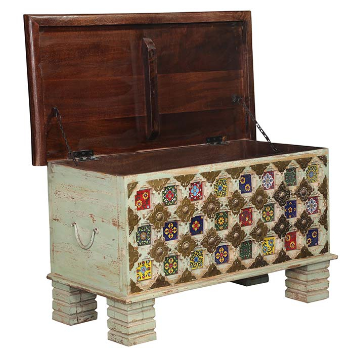 Aadyot Wooden Trunk 