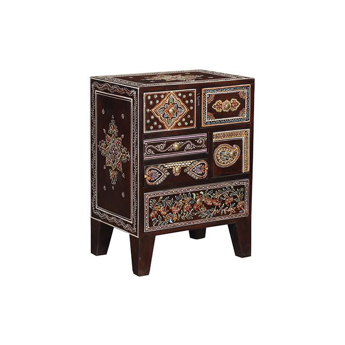 Zeinab Hand Painted Chest Of Drawers 
