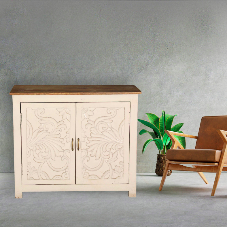 Nihad Carved Sideboard 