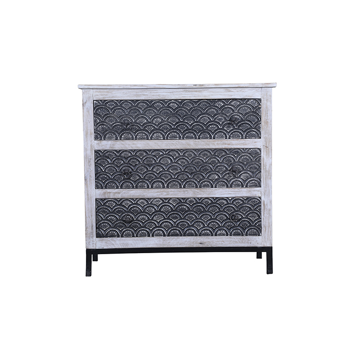 Jamal Carved Chest Of Drawers
