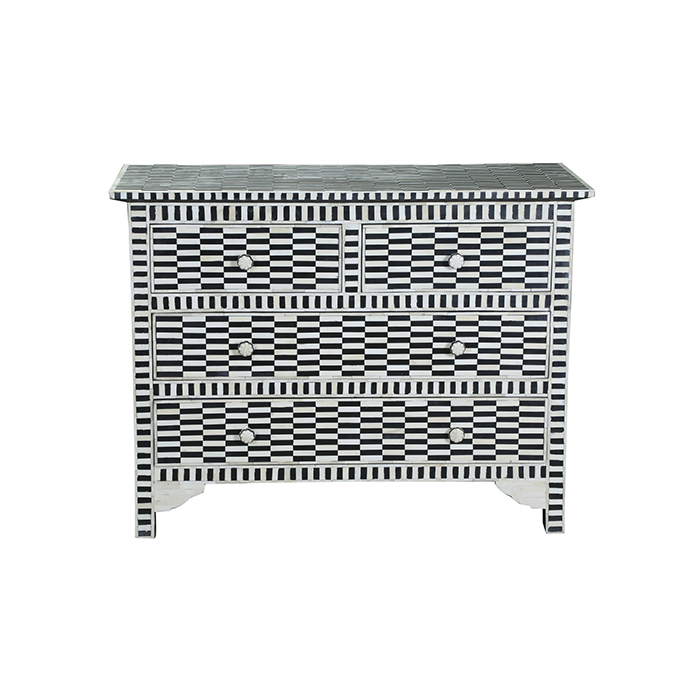 Badr Bone Inlay Chest Of Drawers