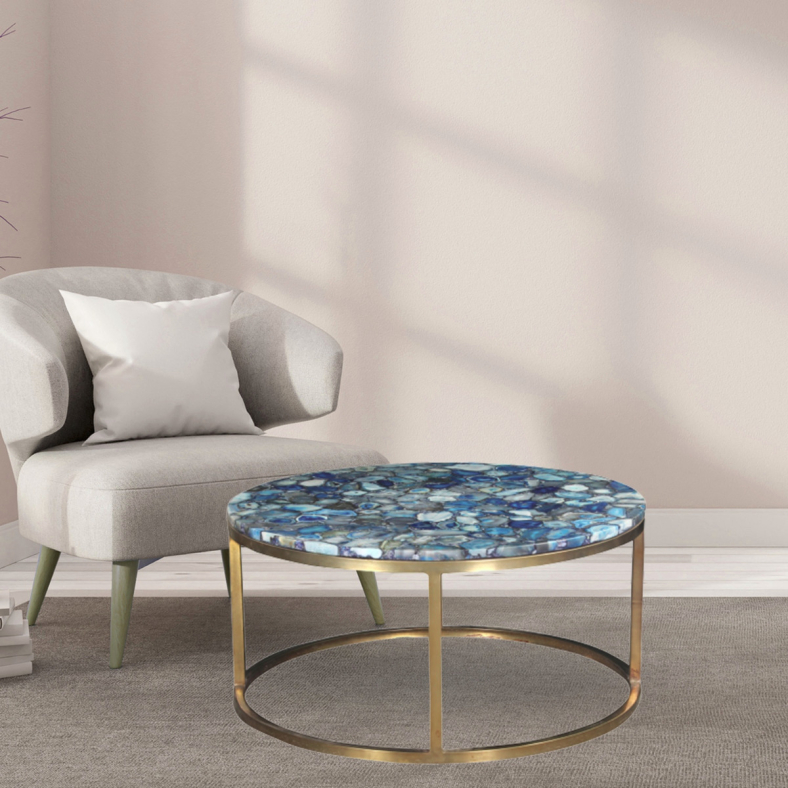 Latif Agate Center Table
