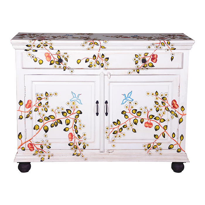 Carleton Hand Painted Floral Sideboard