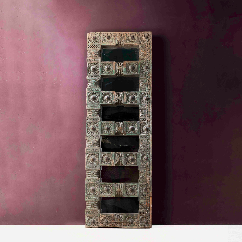 Callidora Full Length Wooden Door Mirror 