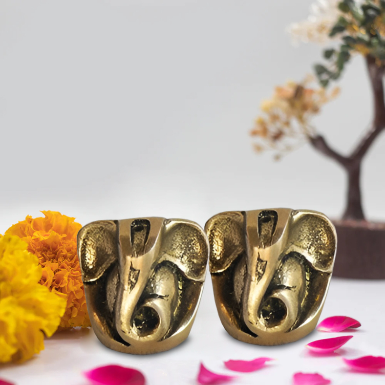 Davit Brass Ganesha set of 2 