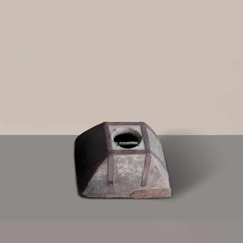 Bogdan Vintage Wooden Conical Box