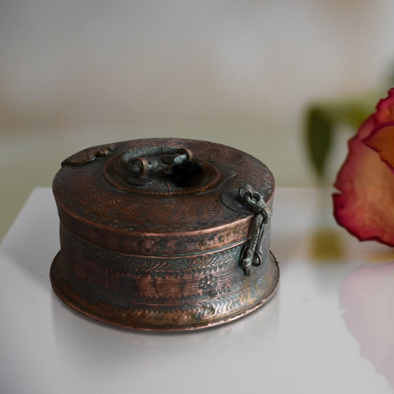 Mirche Copper Storage Box