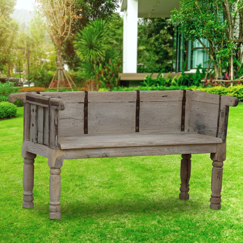 Eymi Wooden Bench 