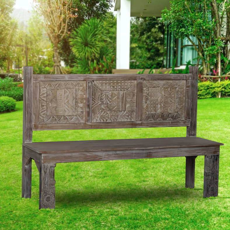 Gateel Wooden Bench