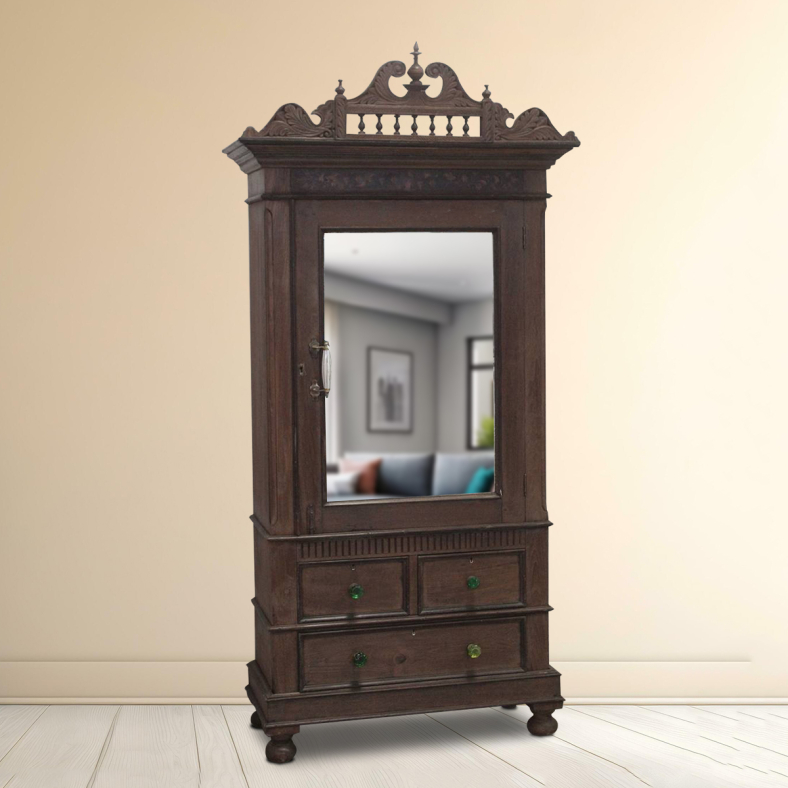 Zennia Wooden Armoire