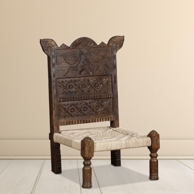 Umid Wooden Pidda Chair