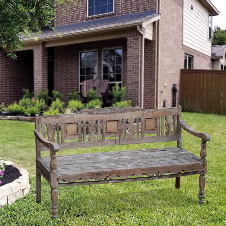 Aila Wooden Bench
