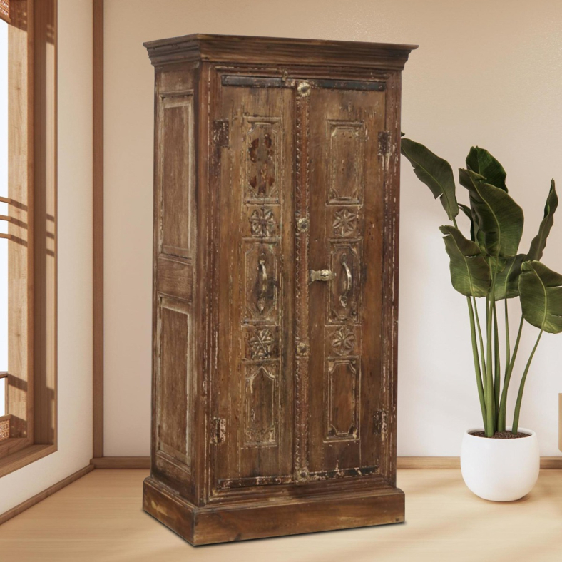 Flint Wooden Armoire