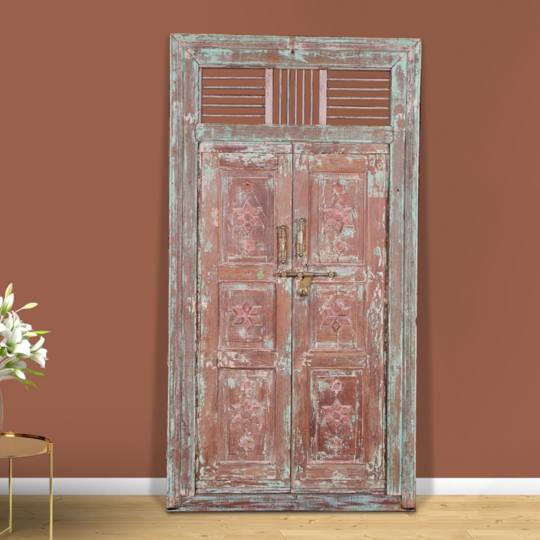 Petunia Wooden Door