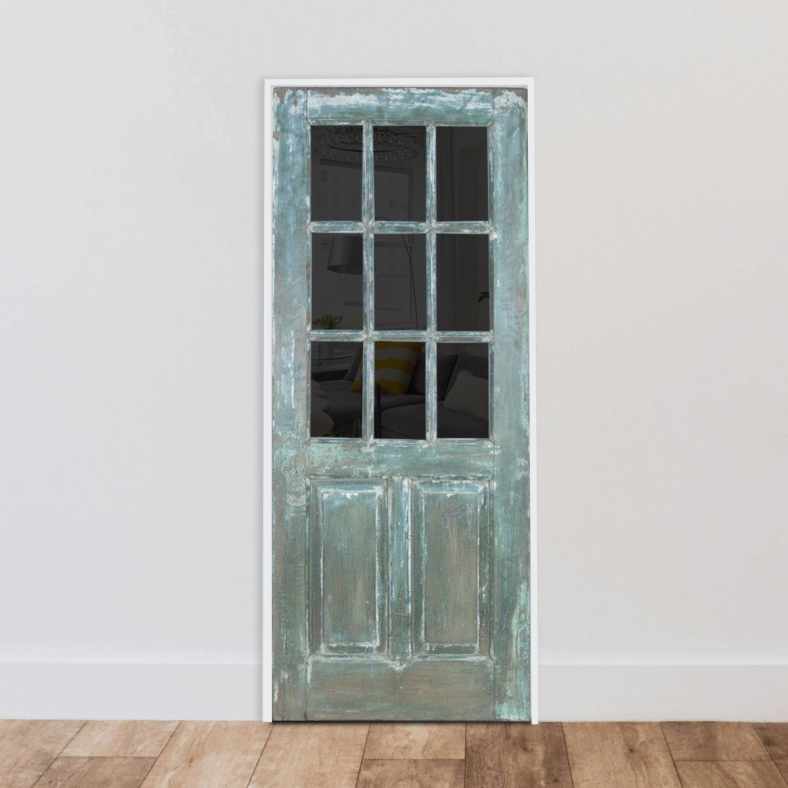Meilani Wooden Glass Door Panel