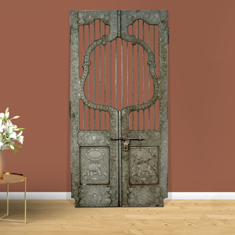 Nala Brass Fitted Door