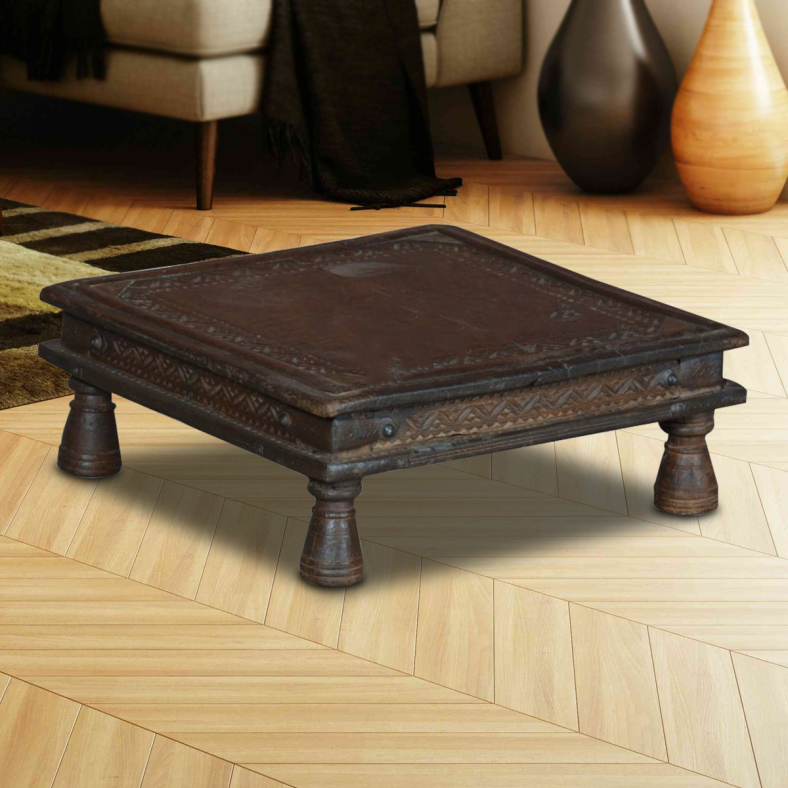 Evren Wooden Bajot Table