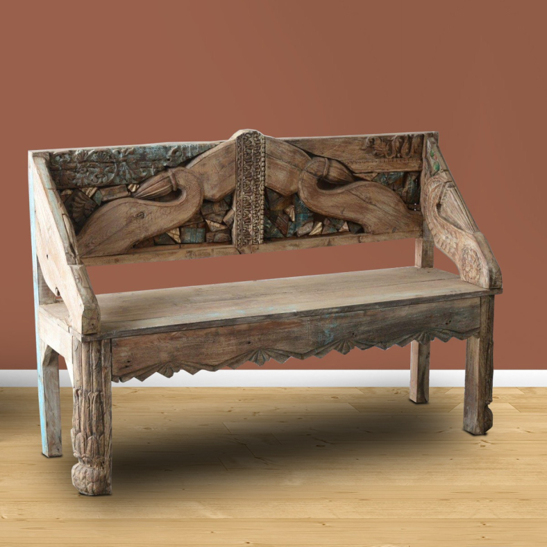 Emmette Wooden Bench