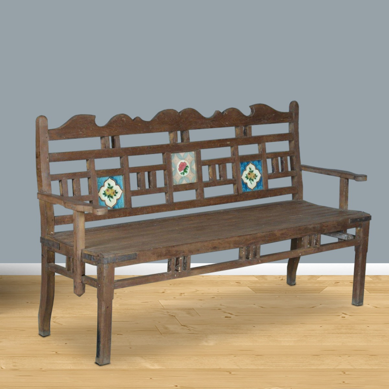 Brecken Wooden Bench