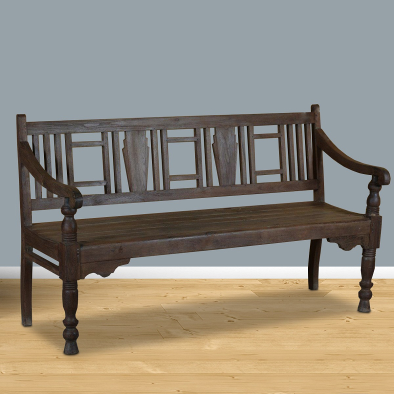 Harlan Wooden Bench