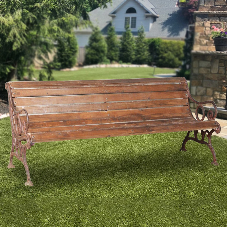 Zyaire Wooden Bench