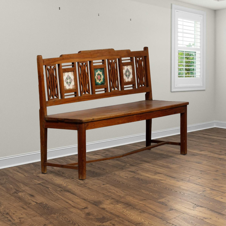 Niaa Wooden Bench