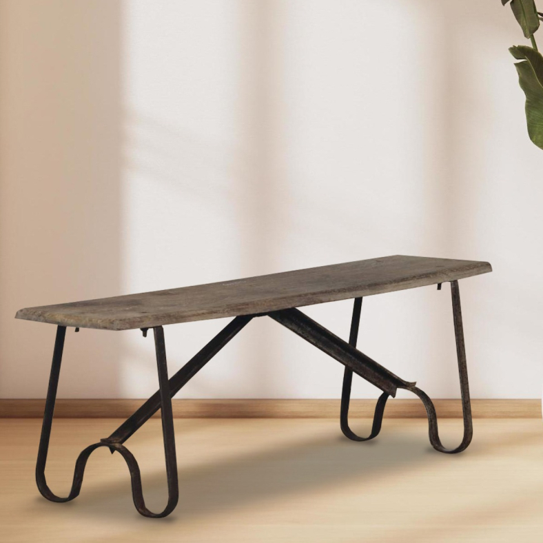 Itzel Iron Bench