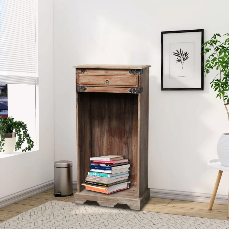 Ivonar Wooden Bookshelf