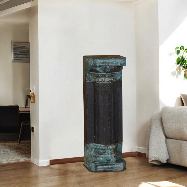 Leonel Wooden Half Pillar