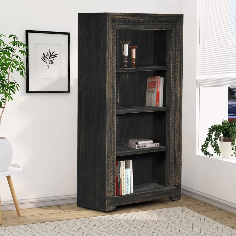 Varek Wooden Bookshelf