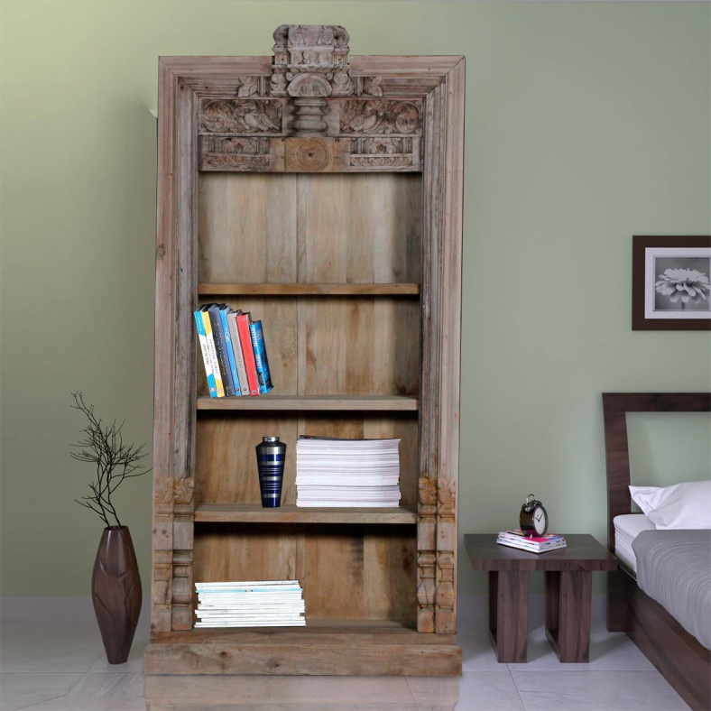Zaritho Wooden Bookshelf