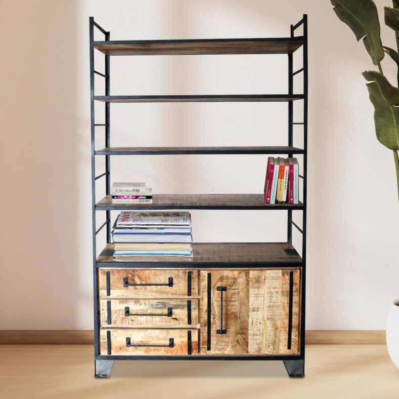 Jaskor Wooden Bookshelf