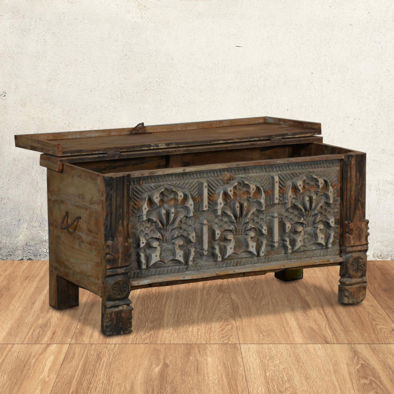 Eyre Wooden Trunk
