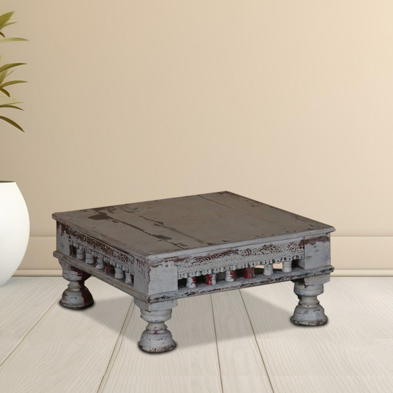 Raviar Wooden Bajot Table