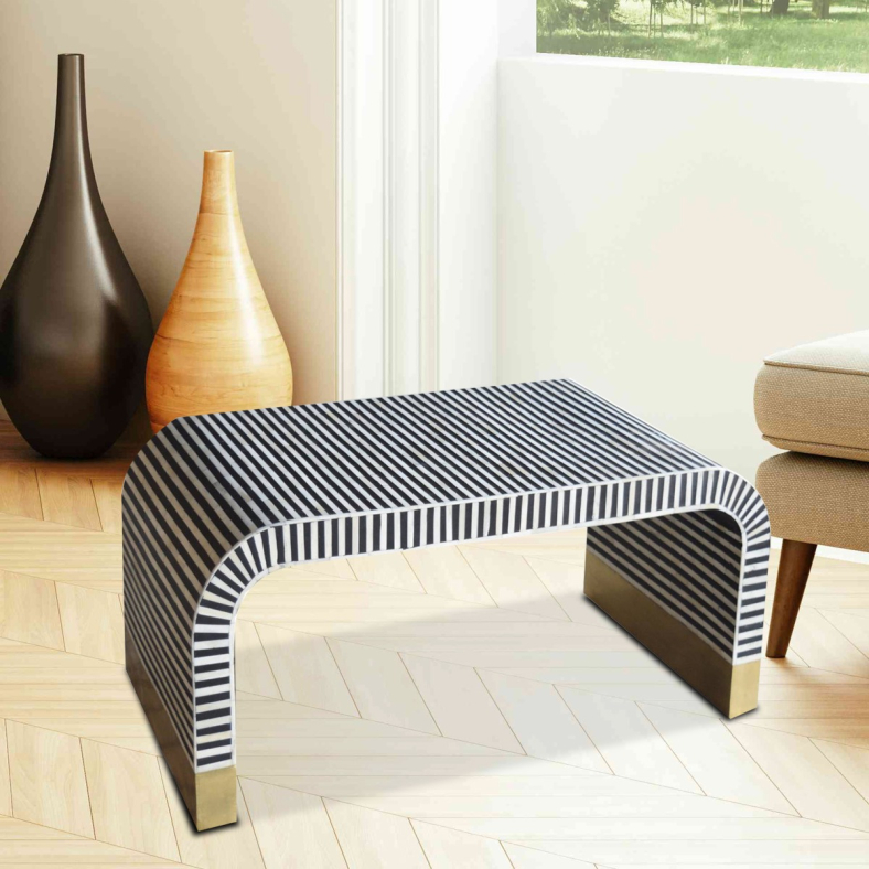 Isareth Bone Inlay Coffee Table