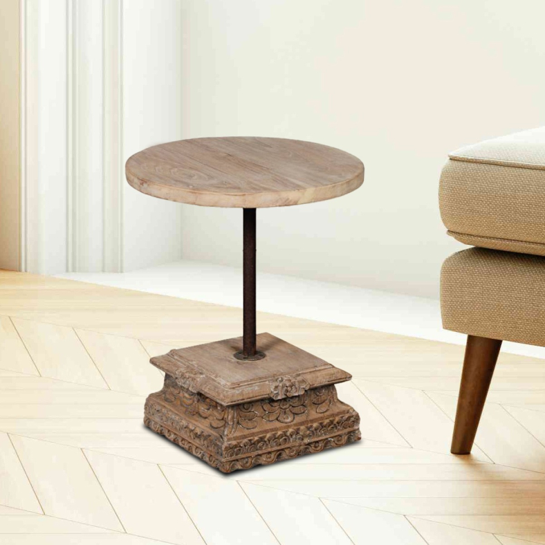 Tirevan Wooden End Table
