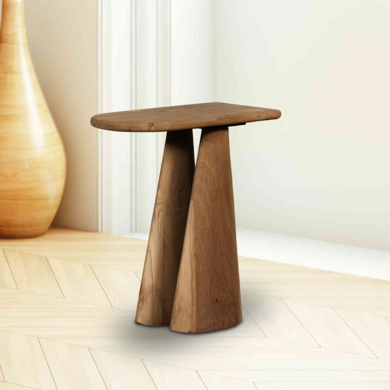 Zirellan Wooden End Table