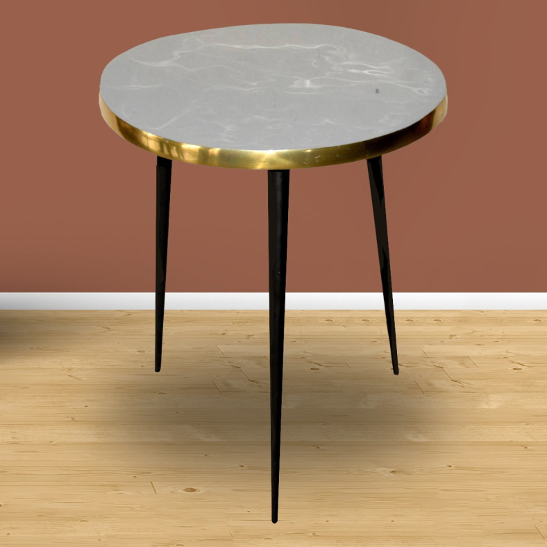 Sarvek Forged Iron End Table