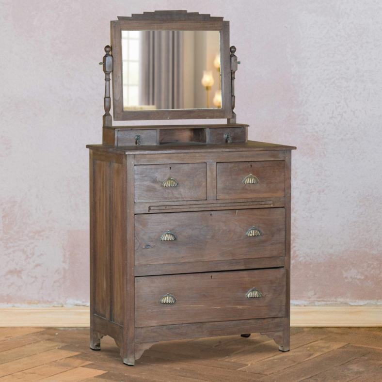 Ryvaren Wooden Dressing Table