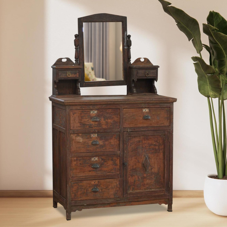 Drelian Wooden Dressing Table