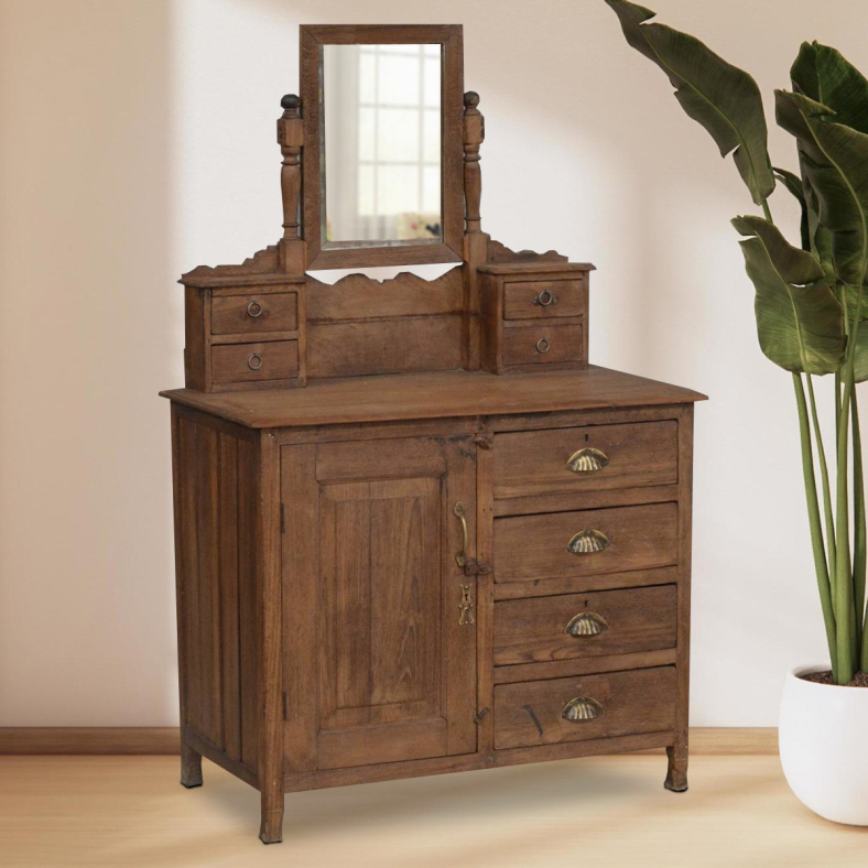 Nyelith Wooden Dressing Table