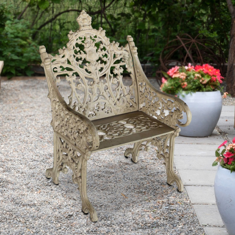 Evanthir Cast Iron Patio Chair