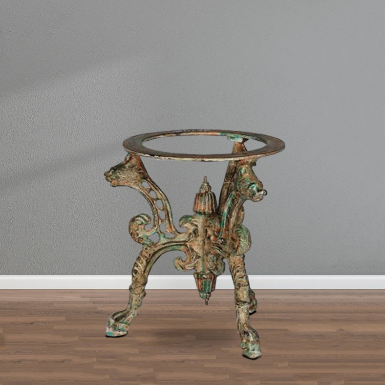 Ravelyn Cast Iron Ornate Patio Table Base