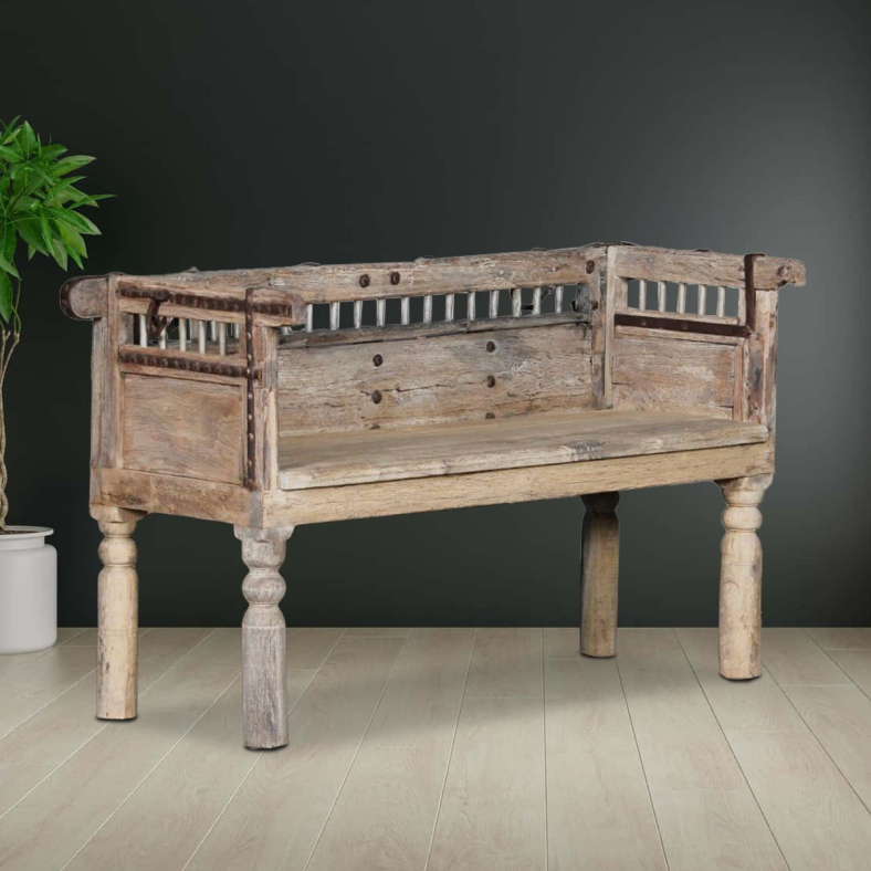 Karethyn Wooden Bench