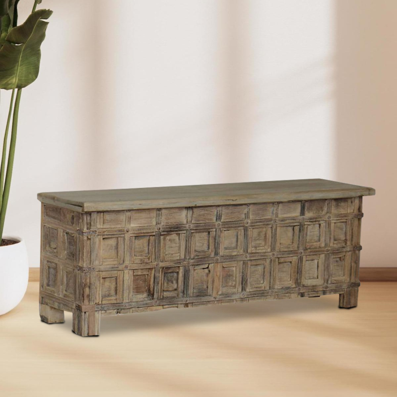Tiriona Wooden Trunk
