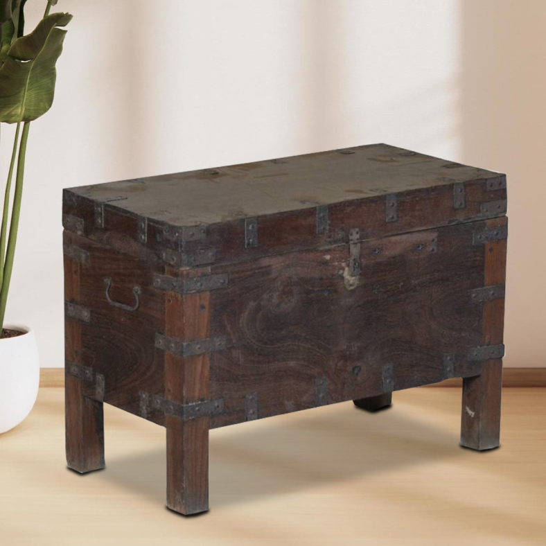 Brisavon Wooden Trunk