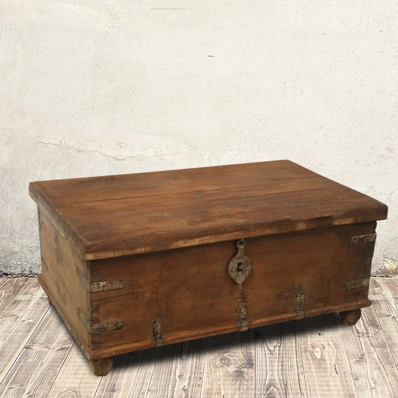 Noryssa Wooden Trunk