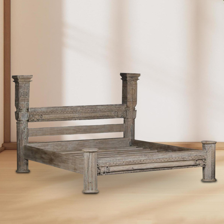 Calireth Wooden Bed