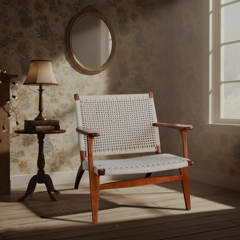 Zerenity Wooden Pidda Chair