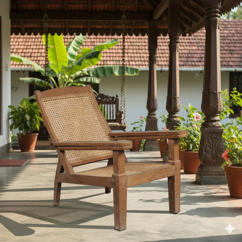 Saphira Wooden Rest Chair